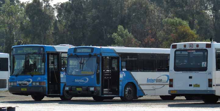 Interline Volvo B10M 23 & 24 and Renault PR100.2 32